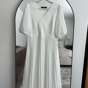 Women’s floral White Dress